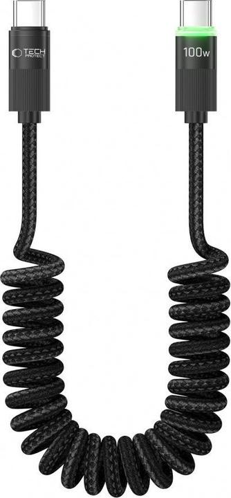 Produktbild Tech-Protect Cable UB20T ULTRABOOST TYPE-C CABLE PD100W/5A 180CM Black (1.80 m, USB 3.2 Gen 1, 100 W)