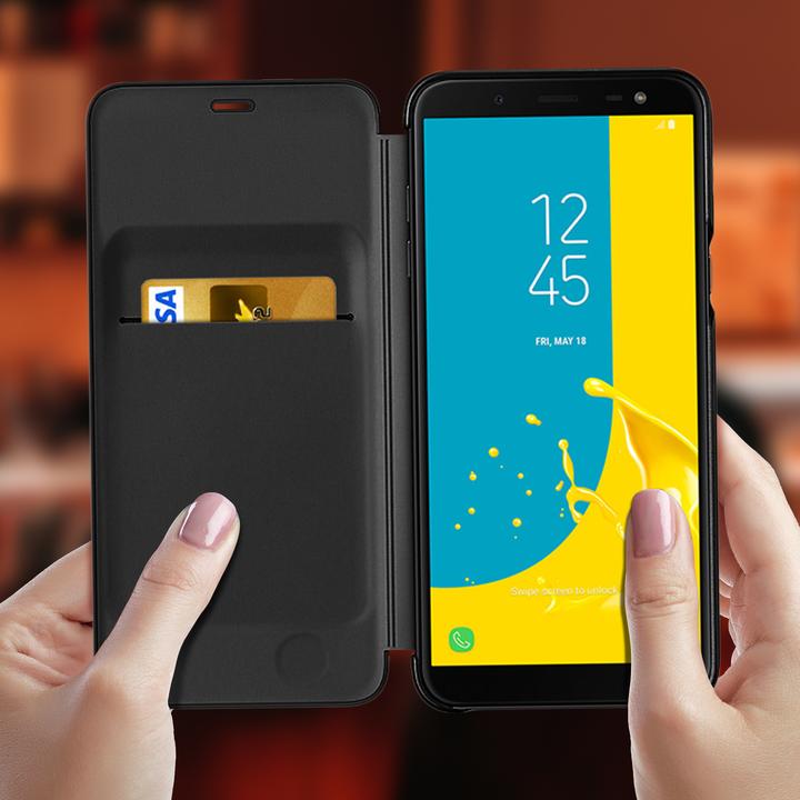 Actual product image Samsung Wallet Cover (Samsung Galaxy J6)