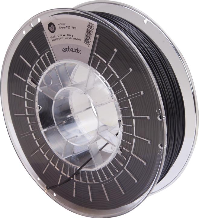 Immagine prodotto Extrudr Greentec Pro - Nero - 1.75mm (ABS, 1.75 mm, 800 g, Grigio)