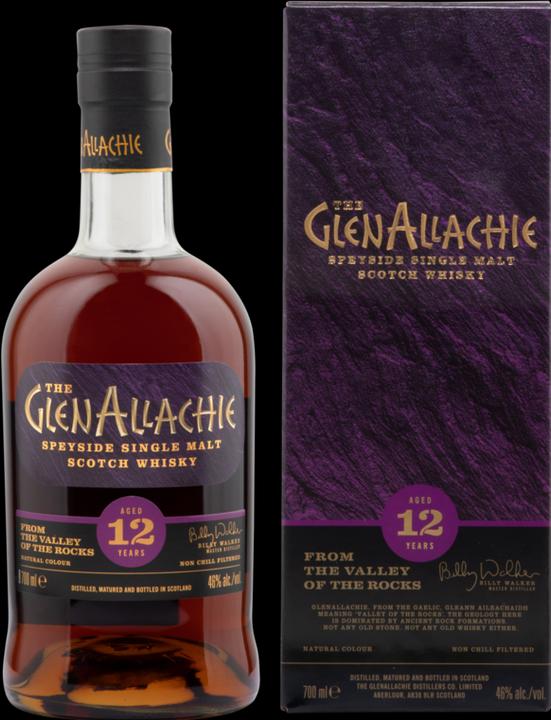 Produktbild The Glen Allachie 12 Years (Single Malt, Scotch Whisky, 1 x 70 cl)