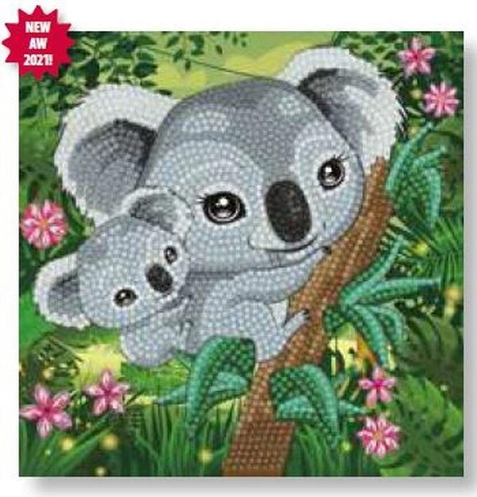 Craft Buddy Koala abbracci di cristallo carta d'arte