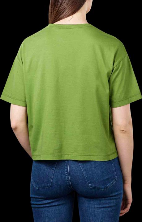 Actual product image Drykorn Round Neck Lunie T-Shirt Printed Green (S)