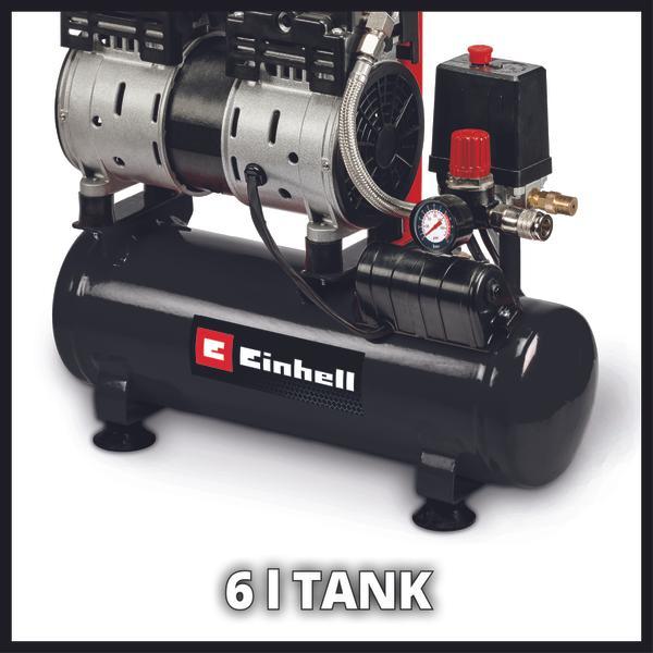 Productafbeelding Einhell TE-AC 6 Stil (8 bar, 6 l)