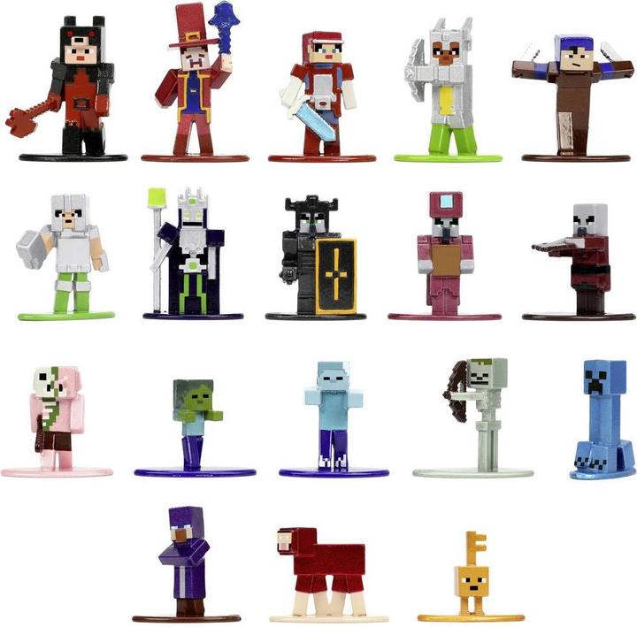 Produktbild Jada Minecraft Multi Pack Nano Figures,Wave 7