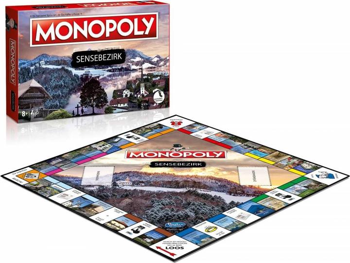 Produktbild Monopoly Sensebezirk (Mundartversion) (Deutsch)
