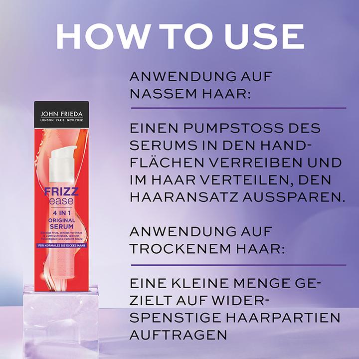 Produktbild John Frieda Frizz Ease - Original 4 in 1 Serum (50 ml)