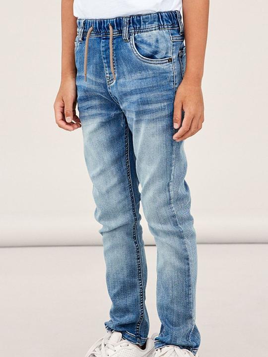 Actual product image Name it Robin Straight Leg Denim Sweatpants (98)