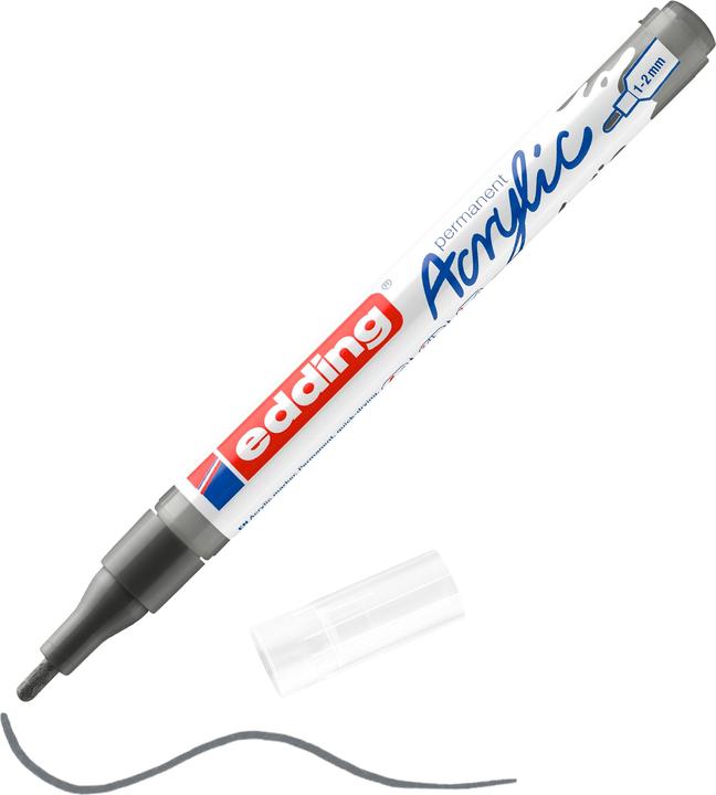 Actual product image Edding Acrylic marker 5300 Fine (Charcoal, 2 mm, 1 x)