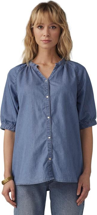 Produktbild Envie de Fraise Kurzärmelige Umstandsbluse aus Light-Denim (42)