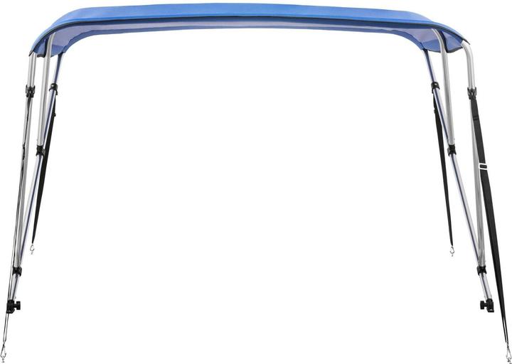 Produktbild MSW Bimini Top Bootsverdeck Sonnensegel Boot 183 x 155 - 167 x 116 (LxBxH) cm