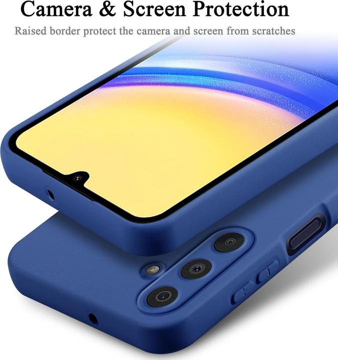 Image du produit Cadorabo Housse pour Samsung Galaxy A15 TPU avec protection liquide en silicone (Samsung Galaxy A15)