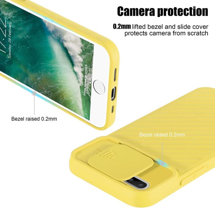 Actual product image Cadorabo TPU cover with camera protection (Apple iPhone 7 Plus, Apple iPhone 7s Plus)