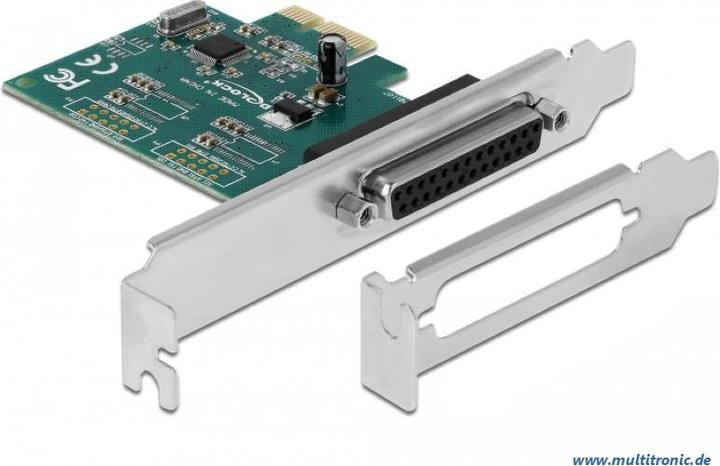 Actual product image Delock PCI E x1 1.1, 1x DB25, WCH382L