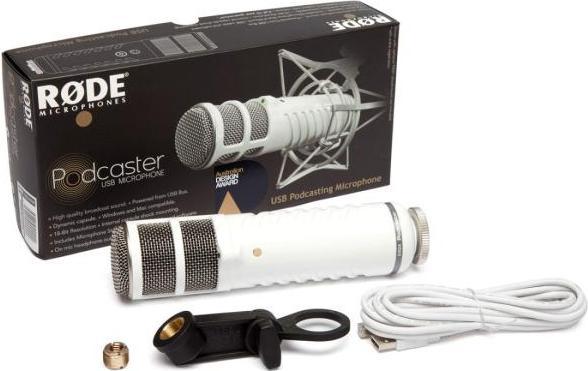 Produktbild RØDE Podcaster MKII USB Mikrofon mit Mikrofon Spinne