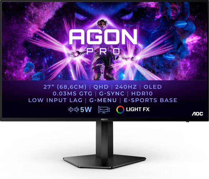 Image du produit AOC AG276QZD (2560 x 1440 pixels, 26.50")