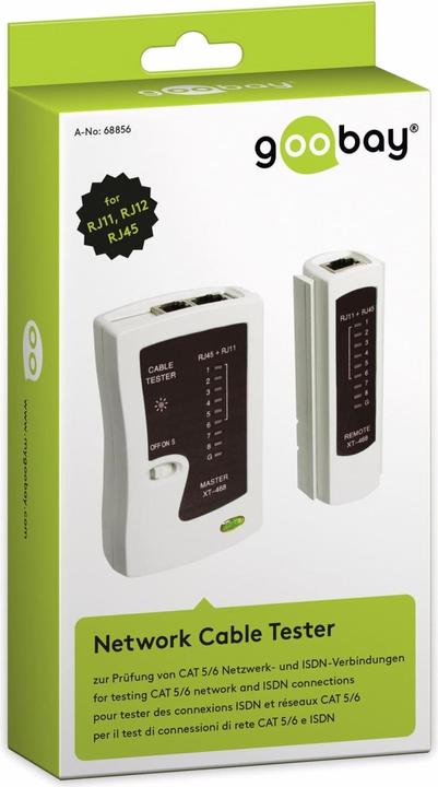 Image du produit Goobay Testeur de câble réseau