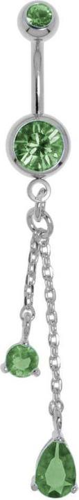 Produktbild Bijouteria Bauchpiercing (Edelstahl, Messing, Kristall)
