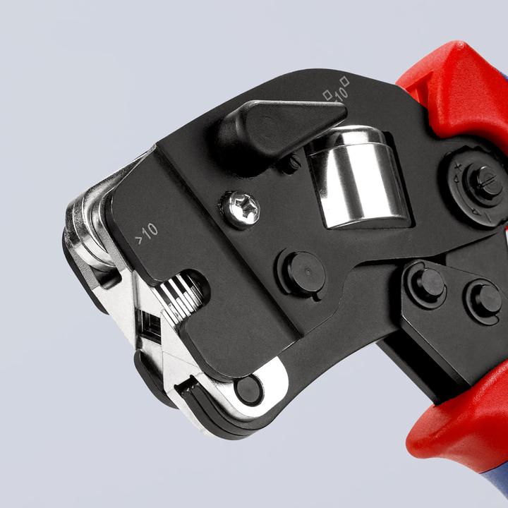 Actual product image Knipex Self-Adjusting Crimping Pliers for wire ferrules (190 mm)