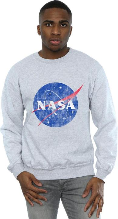 Immagine prodotto Nasa Classic Insignia Logo Distressed Felpa Uomo (L)
