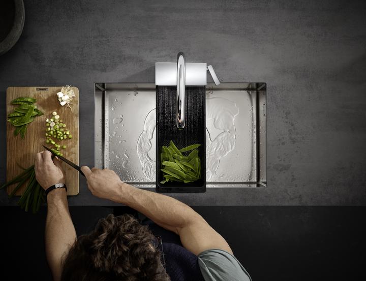 Productafbeelding hansgrohe Aquno Select M81 Eéngreeps keukenmengkraan 170 (chroom)