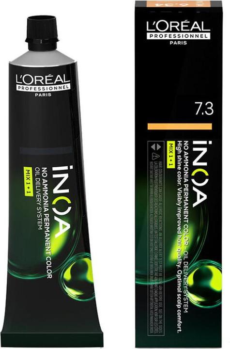 Produktbild L'Oréal Professionnel INOA no ammonia permanent color #7.3 60 gr (7.3)