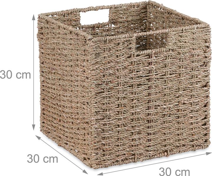 Actual product image Relaxdays Storage box set (1 x, 30 x 30 x 30 cm)