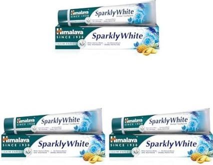 Actual product image Himalaya Herbals Sparkly White Herbal Toothpaste (75 ml)