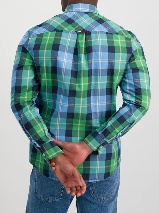 Immagine prodotto Tommy Hilfiger Camicia casual a quadri verde (44, XL)