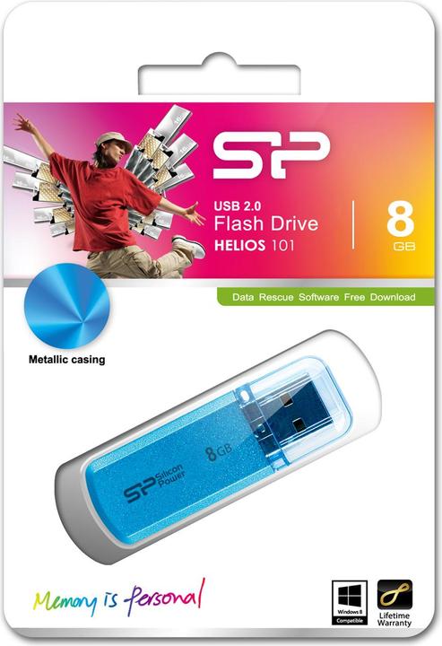 Produktbild Silicon Power Helios 101 - USB-Flash-Laufwerk (8 GB, USB-A)