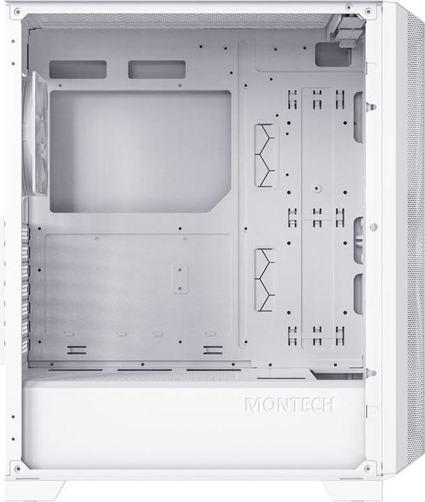 Actual product image Montech SKY ONE Lite, Midi Tower, Tempered Glass - white (Mini-ITX, mATX, ATX)