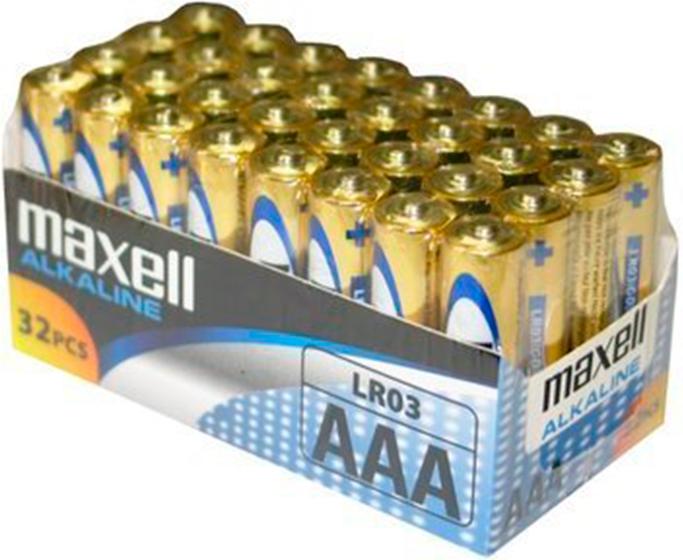 Actual product image Maxell AAA battery (32 pcs., AAA)