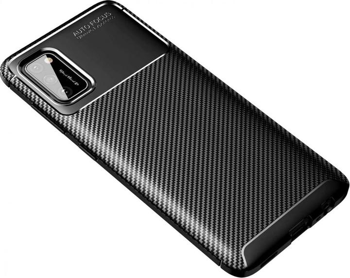 Actual product image Screenguard Samsung Galaxy A02s Cover Carbon Design TPU Case (Samsung Galaxy A02s)