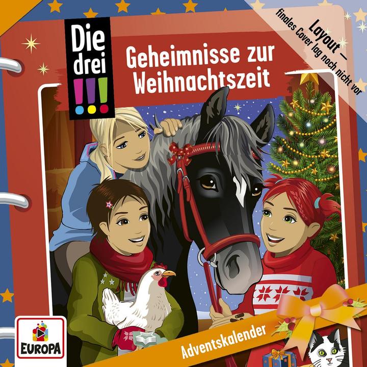 Produktbild Die drei - Geheimnisse zur Weihnacht