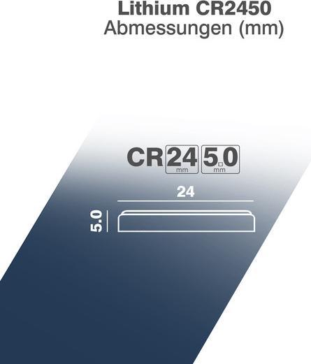 Actual product image Camelion CR2450 Lithium Batterie im praktischen 5er Set (5 pcs., CR2450, 550 mAh)