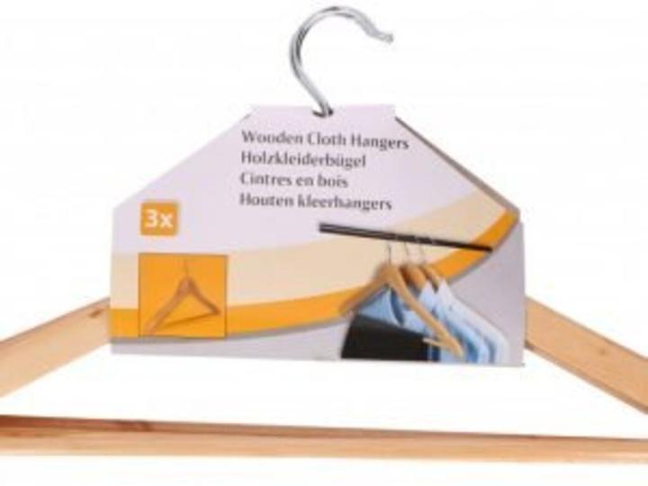 Image du produit Champ Cintre - set de 3 pcs. en bois (3 x)
