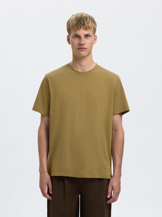 Actual product image Selected Homme Slhaspen Ss O-Neck Tee Noos (S)