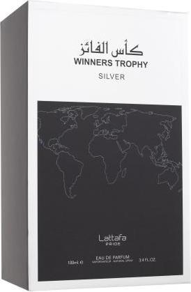 Actual product image Lattafa Perfumes Winners Trophy Silver Eau de Parfum - 100ml (Eau de parfum, 100 ml)