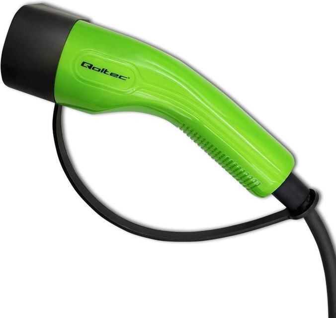 Produktbild Qoltec Intelligentes Gerät 52478 Mobiles EV-Ladegerät 11kw (Typ 2, 16 A)
