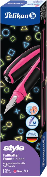 Immagine prodotto Pelikan STILE - Penna stilografica (Nero, Pink, 1 x)