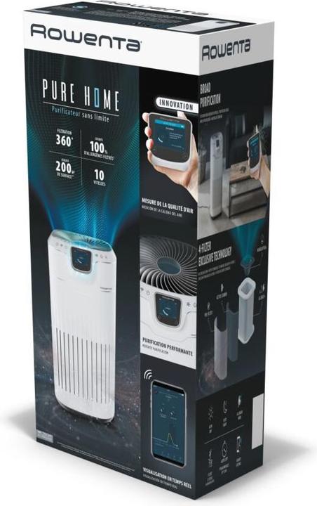 Actual product image Rowenta Air Purifier PU8080, White (20 m²)
