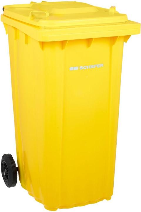 Immagine prodotto SSI Schäfer Bidone per la spazzatura giallo (240 l)