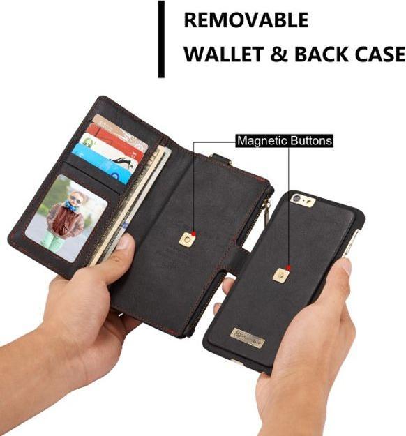 Produktbild Caseme Schlankes Leder Etui mit Portemonnaie (Apple iPhone 6s Plus, Apple iPhone 6 Plus)