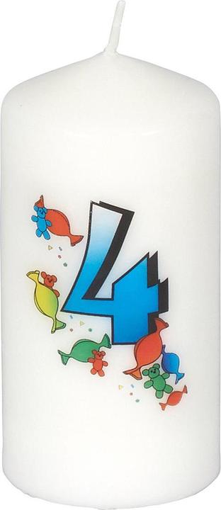 Image du produit Buchwald & Mager Bougie d'anniversaire '4 (3 x)