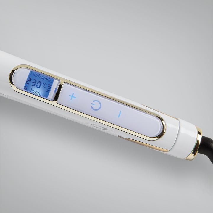 Actual product image Ultron IKU gold / white (Straightening iron)