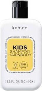 Actual product image Kemon Kids Hair & Body Gentle Shampoo 250ml (250 ml, Liquid shampoo)