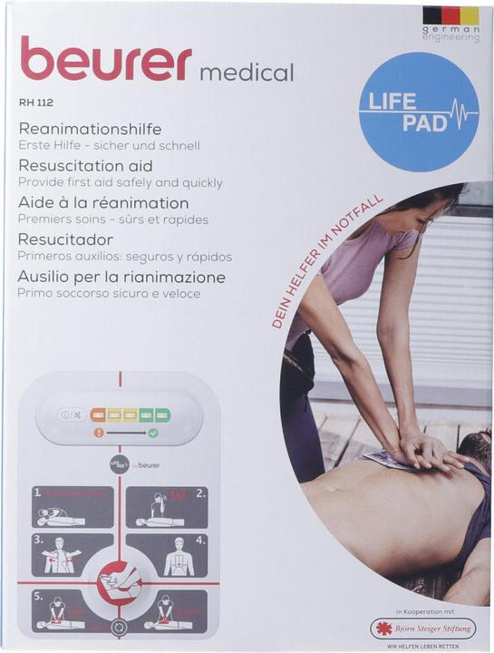 Produktbild Beurer Lifepad RH 112 Reanimationshilfe (First Aid Kit)