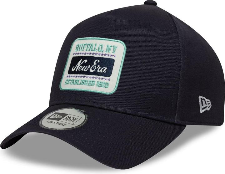 Image du produit New Era A-Frame Trucker Cap - Retro Patch Washed Navy (Taille unique)