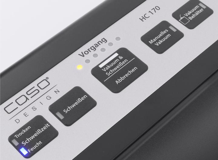Actual product image Caso HC 170 vacuum sealer 0.75 mbar