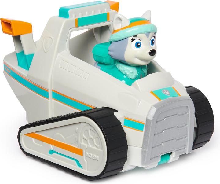 Image du produit Spin Master PAW Patrol, Everest's Snow Plow, Toy Car with Collectible Action Figure, Sustainably Minded Kids Toy