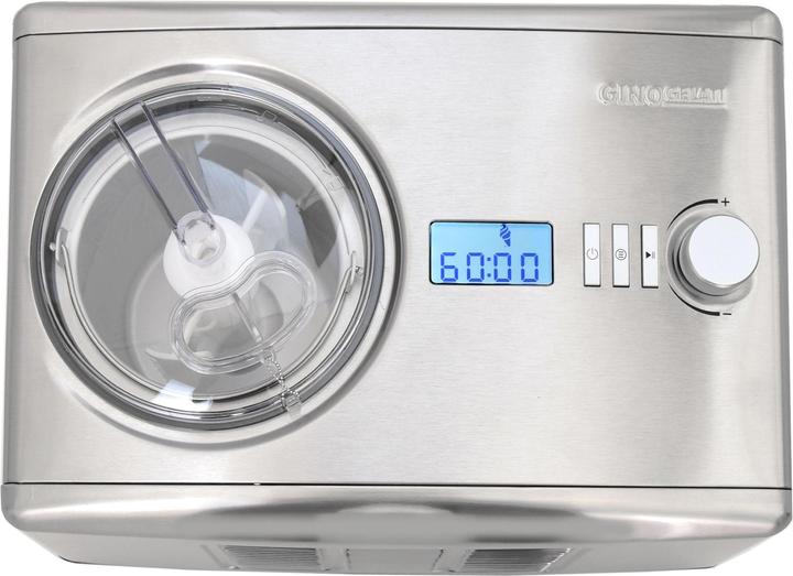 Actual product image Gino Gelati Digital Stainless Steel Ice Cream Maker IC-250W Helado